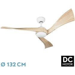 Akunadecor - Ventilador De Techo Metal Blanco Janubi