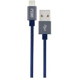 CABLE USB/LIGHTNING M/M DCU 34101250 MFI 1M AZUL