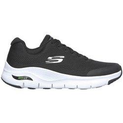 Botas SKECHERS Malla Arejada Hombre (42 - Negro)