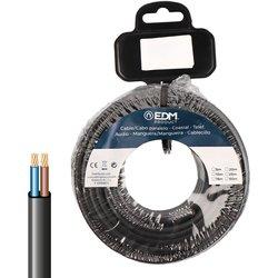 Cable EDM 28514 Negro 25 m Plano