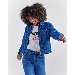 Ropa mujer Chaquetas Wrangler Chaqueta Vaquera Jen Azul