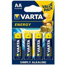 Bl.4 Pilas Alc. Varta Energy Lr06 Aa