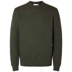 Jersey de punto Selected Dane verde oscuro para hombre