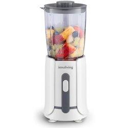 Innoliving | Batidora de Mesa con Vaso Graduado  | Potencia 300W | 4 Cuchillas de Acero Inoxidable, Capacidad 500ml, Pies Antideslizantes y Junta Antigoteo