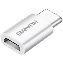 Huawei AP52 Adaptador Micro- USB a USB tipo C Original- Blanco