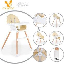 Trona infantil GELATO 2 en 1 Beige MONI