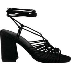 Sandalias de Mujer MIM Tacon Negro (38)