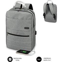 mochilla portatil 15,6´´ subblim grey