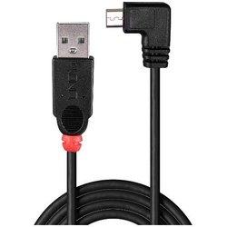 Lindy USB2.0 A/MICRO-B 90 DEGREE 1M