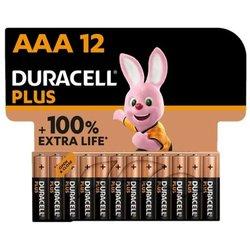 Pilas DURACELL Plus 12 Piezas 1,5 V AAA LR03