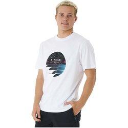 Camiseta de Hombre RIP CURL Corta Fill Up Blanco (L)