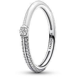 Anillo Pandora ME Dual Blanco y Pavé - 192528C02