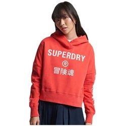 Sudadera SUPERDRY Mujer (44 - Rojo)