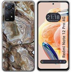 Funda Silicona Xiaomi Redmi Note 12 Pro 4G Mármol 14