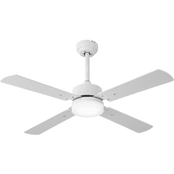 Fabrilamp - ventilador 18W dc hupe blanco 4 ASP.6 VEL.107D