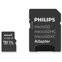 microsdxc card 512gb class 10 uhs-i u1 incl. adapter