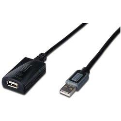 Digitus DA-73100-1 cable USB 10 m USB A Negro