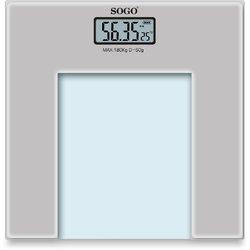 Sogo Báscula de Baño con Pantalla LCD