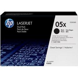 Pack Toner Hp 05x Negro 2ud