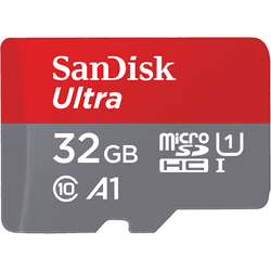 32gb sandisk ultra microsdhc+ sd 120mb s a1 cl 10 uhs-i tabl et