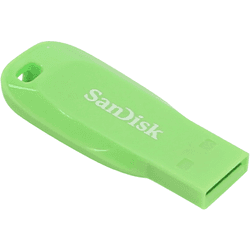 cruzer blade 64gb electric green