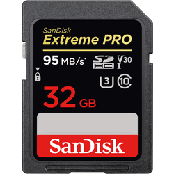 Sandisk Extreme Pro SDHC 32GB Clase 10