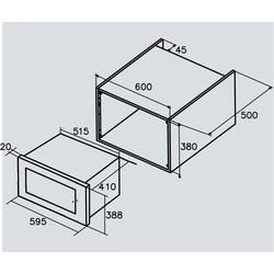 Microondas CATA CAN ROCA MC25GTCBK