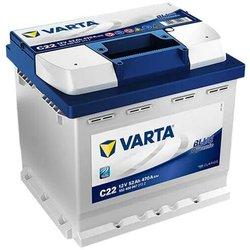 Varta - Batería C22 Blue Dynamic 52Ah 12v: Largo 207 x Ancho 175 x Alto 190mm