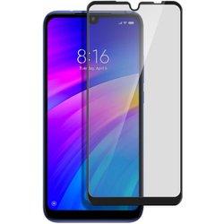 Avizar Protector Cristal Templado Negro para Xiaomi Redmi 7