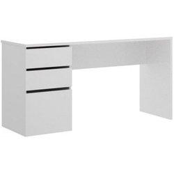 Mesa escritorio tait blanco brillo 139x60x75 cm