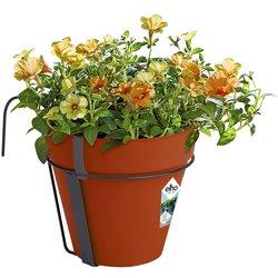 Macetero jardín terracotta 20x28cm 3L incl soporte plantas