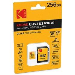 Tarjeta de memoria Micro SD - 256 GB, Clase 10, Alto rendimiento, con adaptador