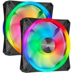 Corsair iCUE QL140 ARGB PWM Ventilador Dual 140mm