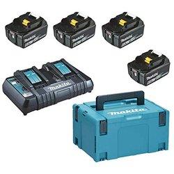 Makita 198091-4 - Pack de energía (18 V, iones de litio, 4 x 6,0 Ah)