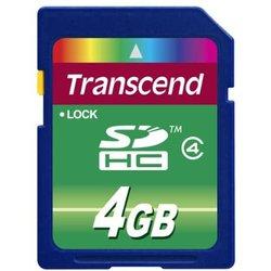 Transcend TS4GSDHC4 4GB SDHC memoria flash