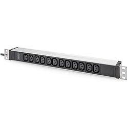 Digitus pdu 1u 12xc13 230v/16a negro