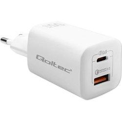 Cargador Pared Usb-C QOLTEC Blanco