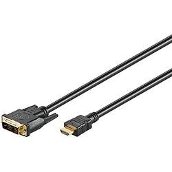 Goobay MMK 630-200 G 2.0m (HDMI-DVI) 2 m DVI-D