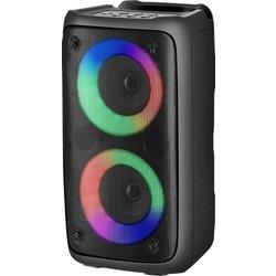 Altavoz defender boomer 20 bluetooth 20w luz/bt/fm/usb/aux/mic