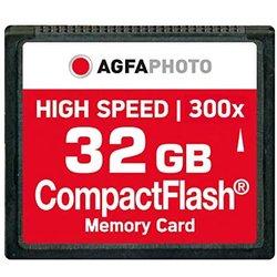 Tarjeta de Memoria AGFAPHOTO CF 32GB 300x HIGH SPEED