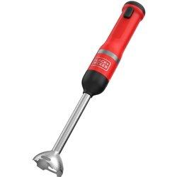 Black & Decker BCKM1012KR licuadora 0,7 L Batidora de inmersión Rojo, Acero inoxidable