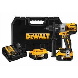 Taladro de Percusión Sin Cepillos de 3 Velocidades 18v Xr Li-Ion 5ah DEWALT POWER-TOOLS