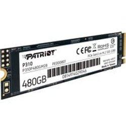 Ssd patriot p310 480 gb m.2 2280 pcie nvme 4