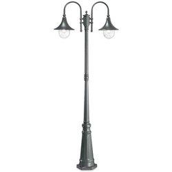 Ideal Lux CIMA - Farola de exterior 2 luces Antracita IP43, E27