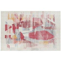 Alfombra DKD Home Decor Abstracto Multicolor (200x290x0,7 cm)