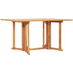 Mesa de jardín VIDAXL Marrón Madera (150x90x75 cm)