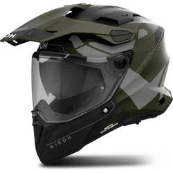 Airoh Casco Integral  Commander 2 Reveal Verde Militar