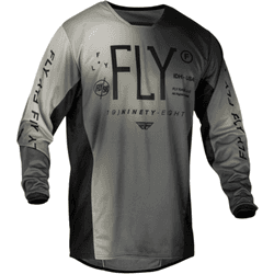 FLY Racing Camiseta de Cross Niño  Kinetic Negro