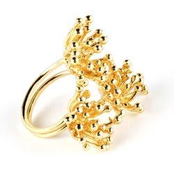 Deyá flower anillo #oro brillo 1 u