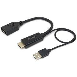 Adaptador Equip Hdmi-Displayport M/F Negro